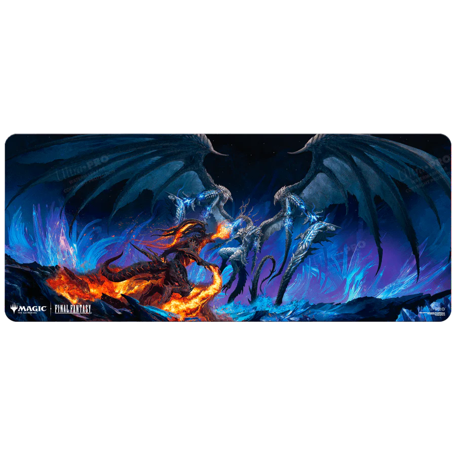 Magic: The Gathering - Final Fantasy: Bahamut & Ifrit Playmat (6ft)