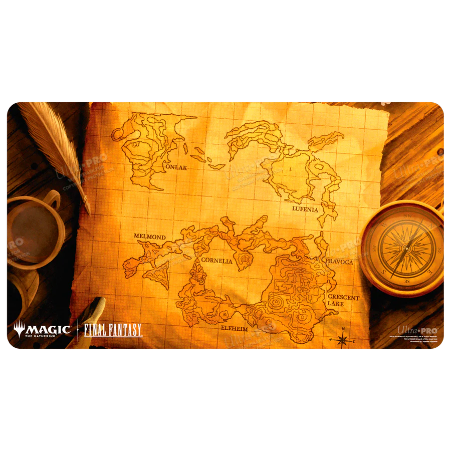 Magic: The Gathering - Final Fantasy World Map Playmat