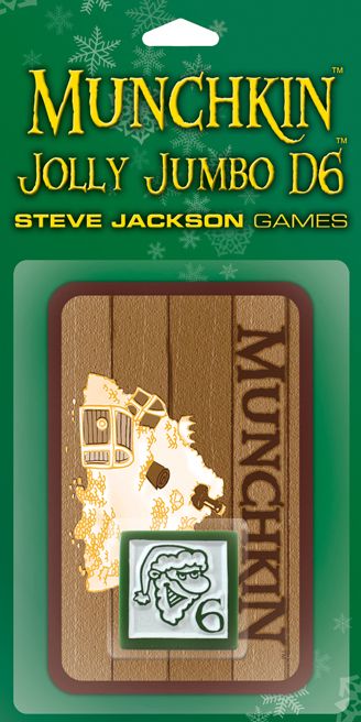 Munchkin: Jolly Jumbo d6 (Green)