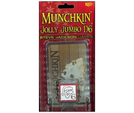 Munchkin: Jolly Jumbo d6 (Red)
