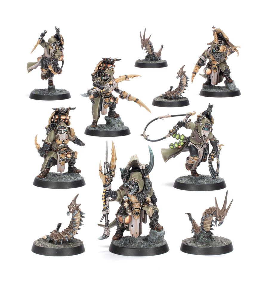 Necromunda: Ash Waste Nomads - Sha'dar Hunters and Arthromite Spinewyrms