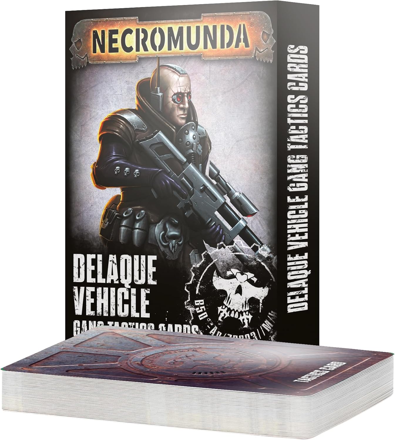 Necromunda: Delaque Vehicle Gang Tactics Cards
