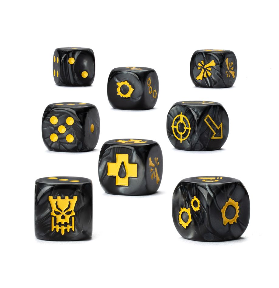 Necromunda: Bastions of Law Gang Dice