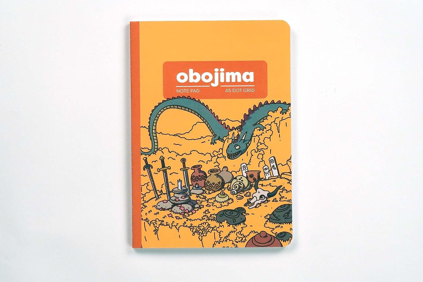 Obojima: A5 Journal Note Pad - Orange