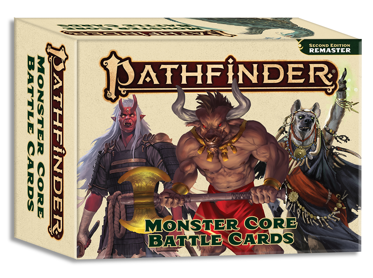 Pathfinder Second Edition Remaster: Monster Core Battle Cards