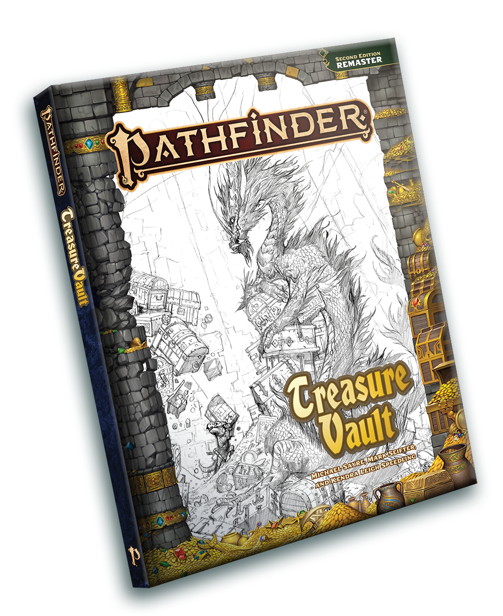 Pathfinder 2nd Edition Remaster: Treasure Vault (Sketch Cover)