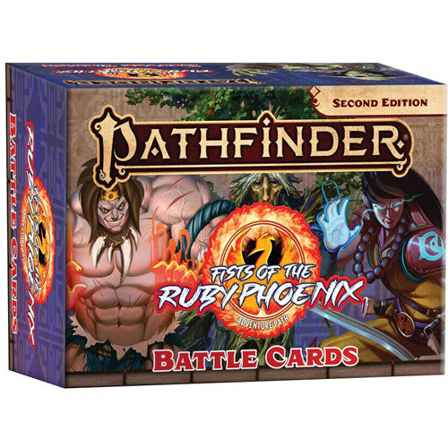 Pathfinder (Second Edition): Fists of the Ruby Phoenix Battle Cards