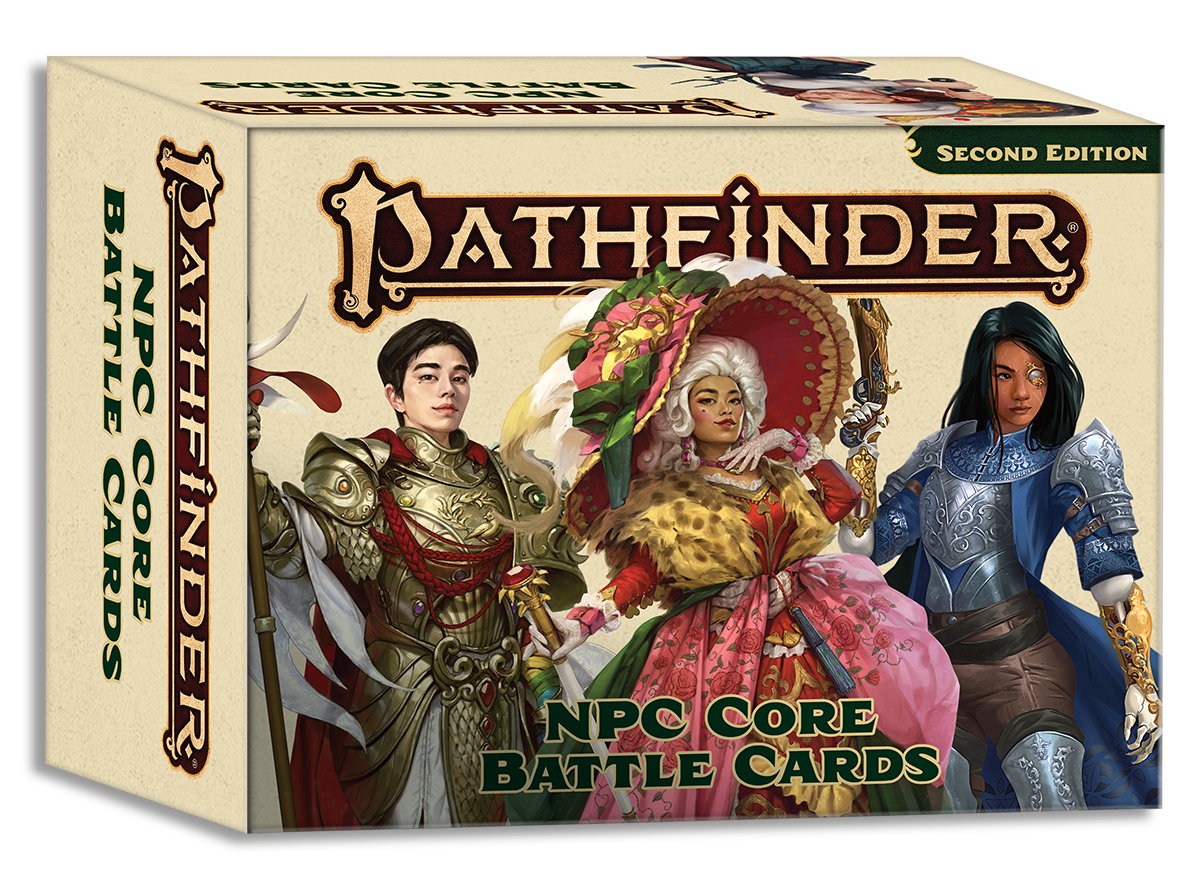 Pathfinder Second Edition: NPC Core Battle Cards