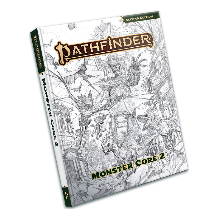 Pathfinder Second Edition: Monster Core 2 (Sketch Cover)