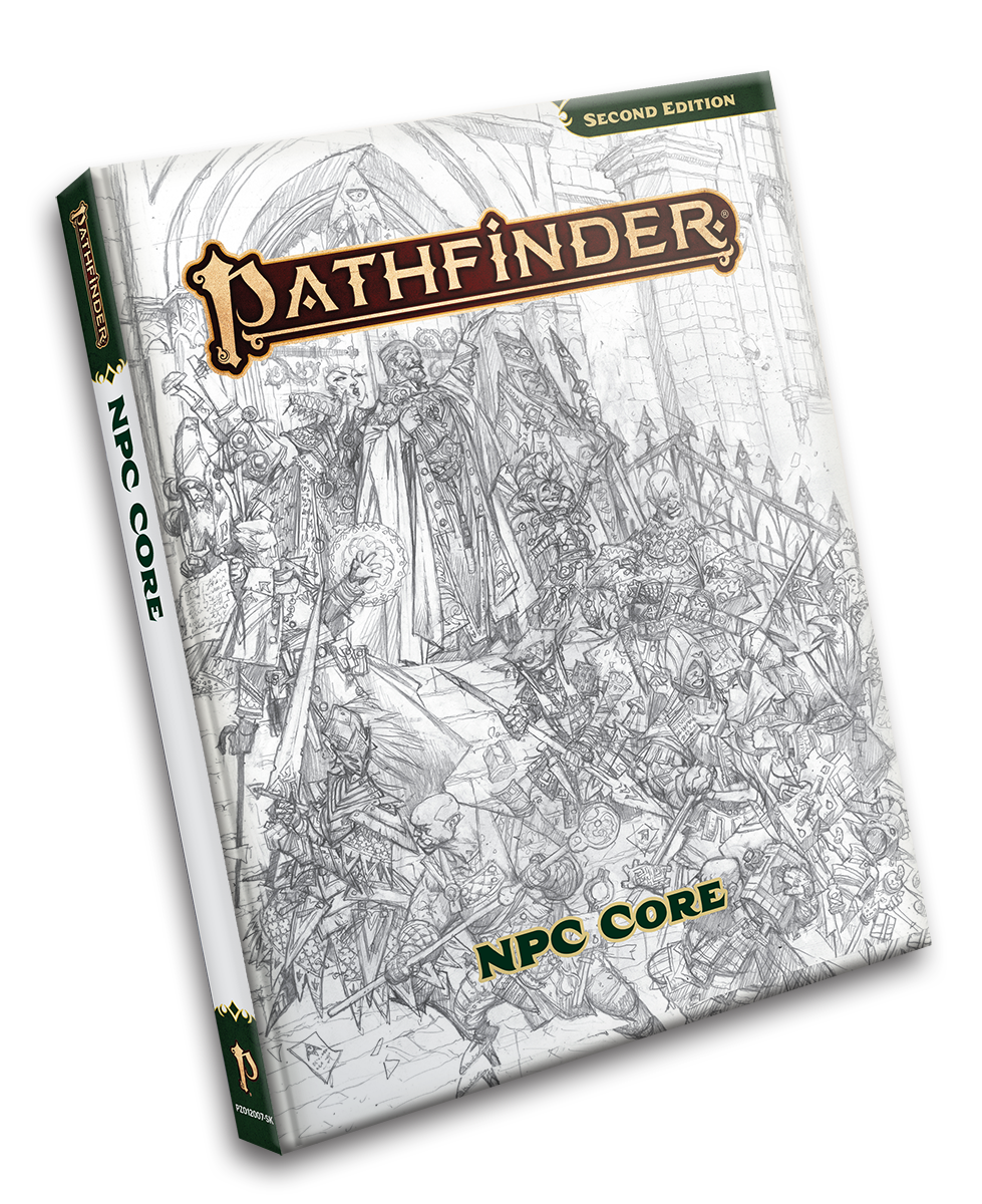 Pathfinder (Second Edition): NPC Core (Sketch Cover)