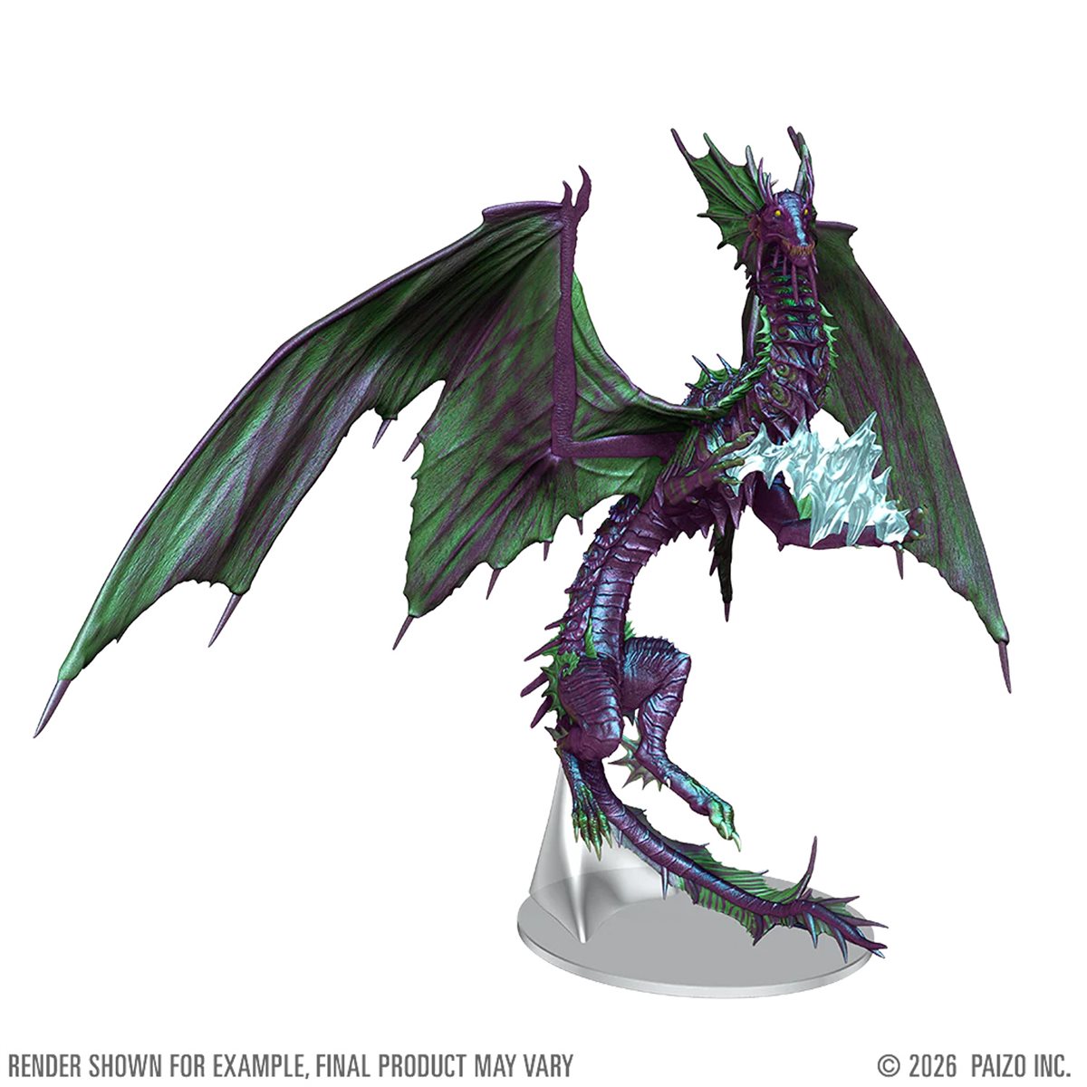 Pathfinder Battles: Adult Mirage Dragon (Pre-Painted Miniature)