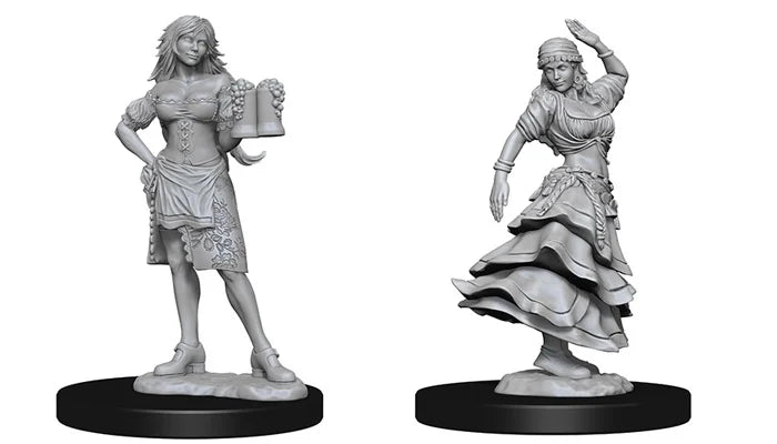 Pathfinder Deep Cuts Miniatures: Bartender/Dancing Girl