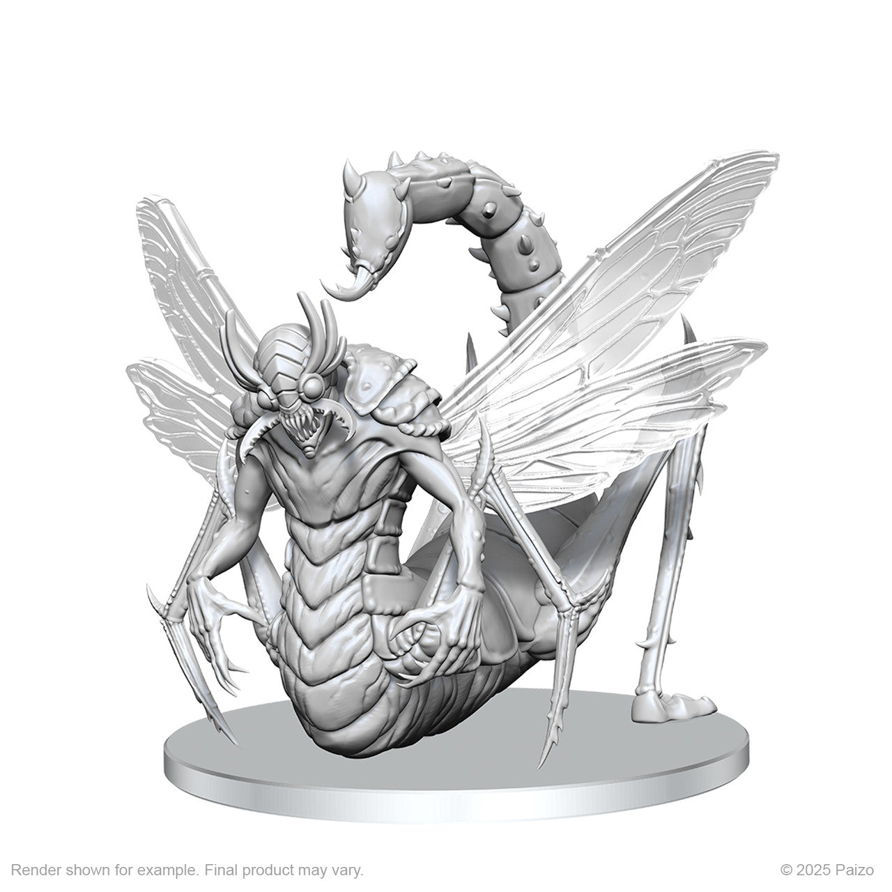 Pathfinder Battles Miniatures: Derakni (Locust Demon)