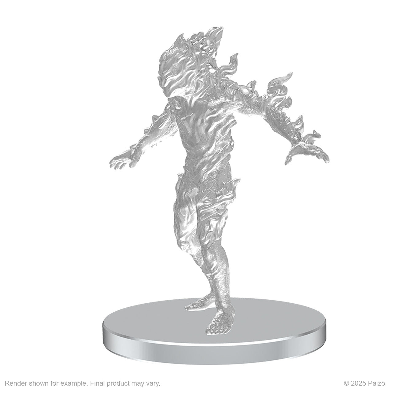 Pathfinder Battles Miniatures: Living Landslide & Living Wildfire