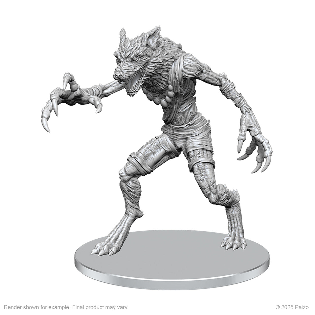 Pathfinder Battles Miniatures: Meladaemon (Famine Daemon)