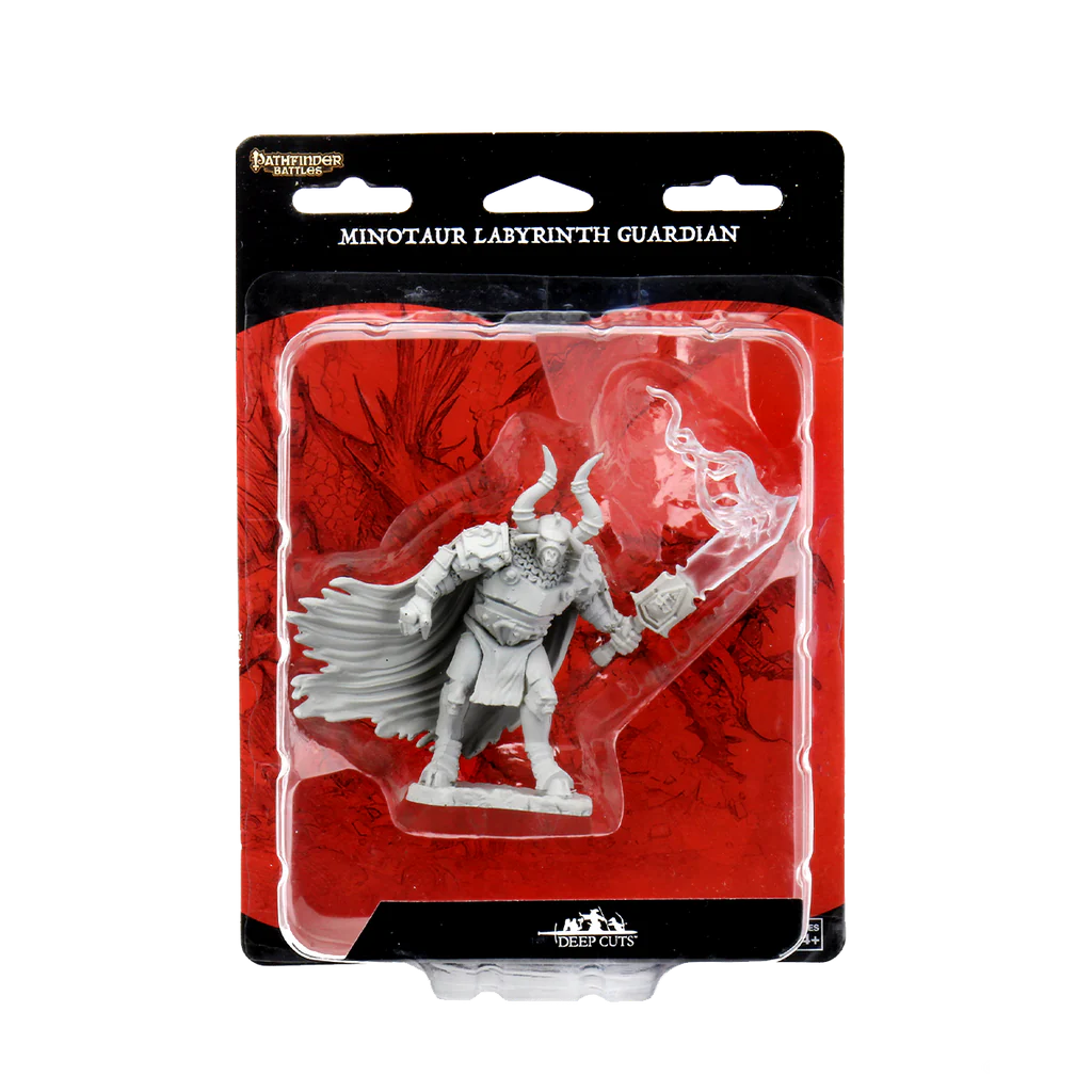 Pathfinders Battles Miniatures: Minotaur Labyrinth Guardian