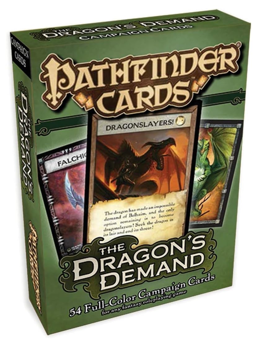 Pathfinder Cards: The Dragon's Demand Campaign Cards