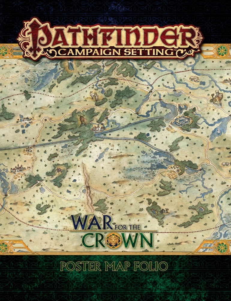 Pathfinder: Campaign Setting - War for the Crown Poster Map Folio