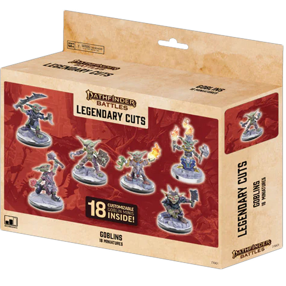 Pathfinder Battles Miniatures, Legendary Cuts - Goblins