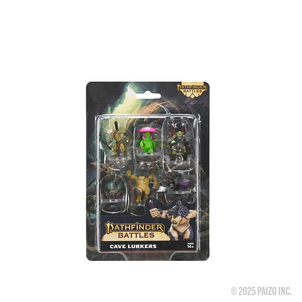 Pathfinder Battles Miniatures, Pre-Painted: Cave Lurkers