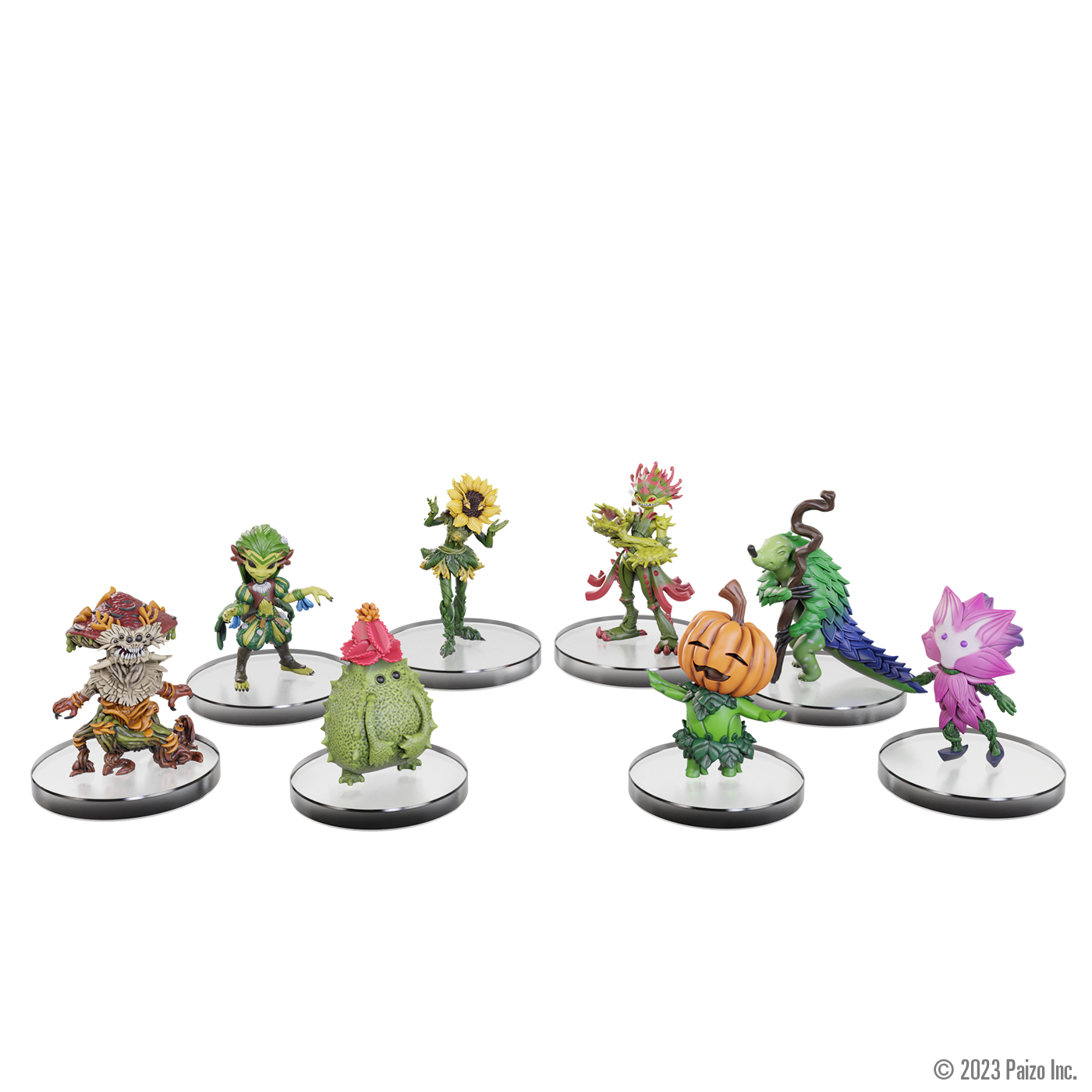Pathfinder Battles Miniatures, Pre-Painted: Leshy Window Box Set