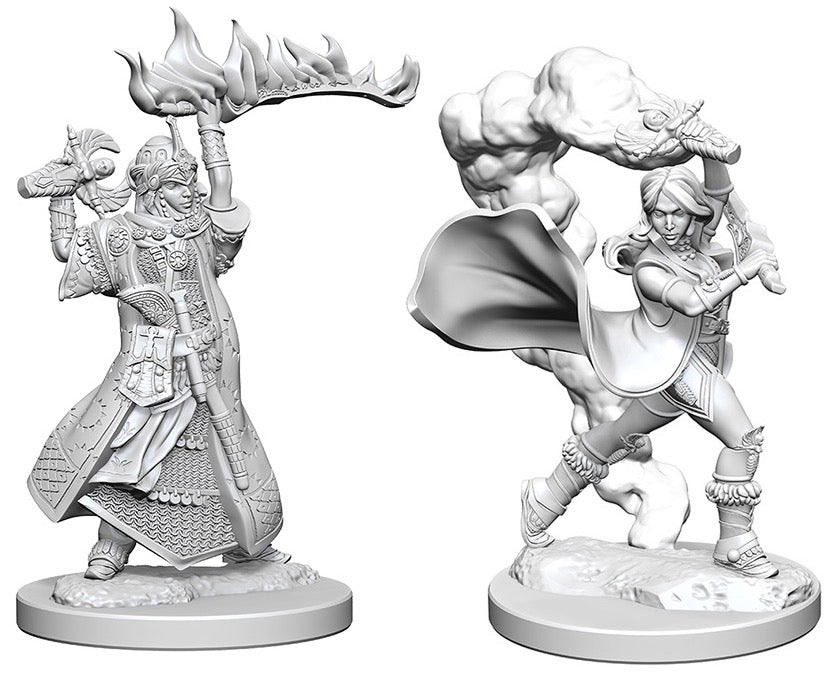 Pathfinder Battles Miniatures: Female Human Cleric