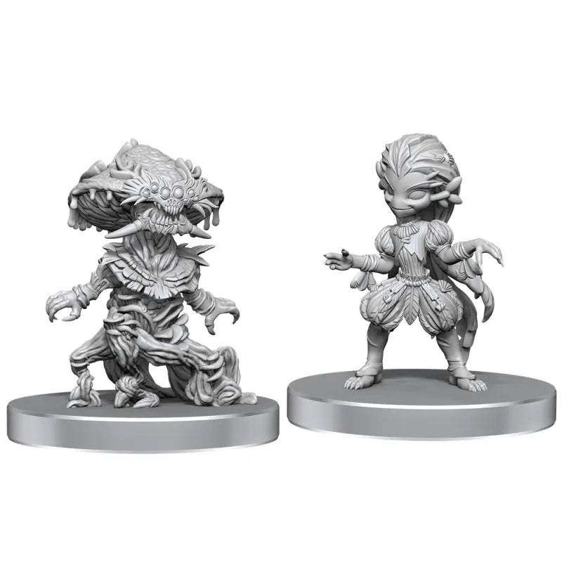 Pathfinder Battles Miniatures: Funguis Leshy and Seaweed Leshy