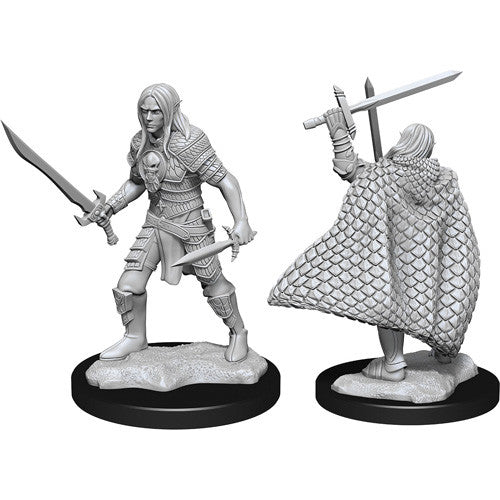 Pathfinder Battles Miniatures: Male Elf Fighter (2020)