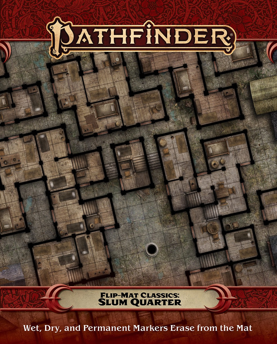Pathfinder: Flip-Mat Classics - Slum Quarter