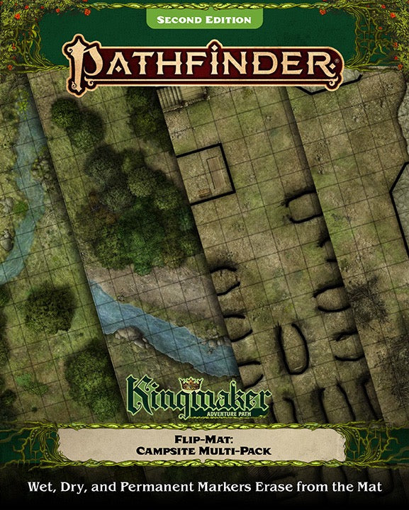 Pathfinder (Second Edition): Flip-Mat - Kingmaker Campsite Multi-Pack