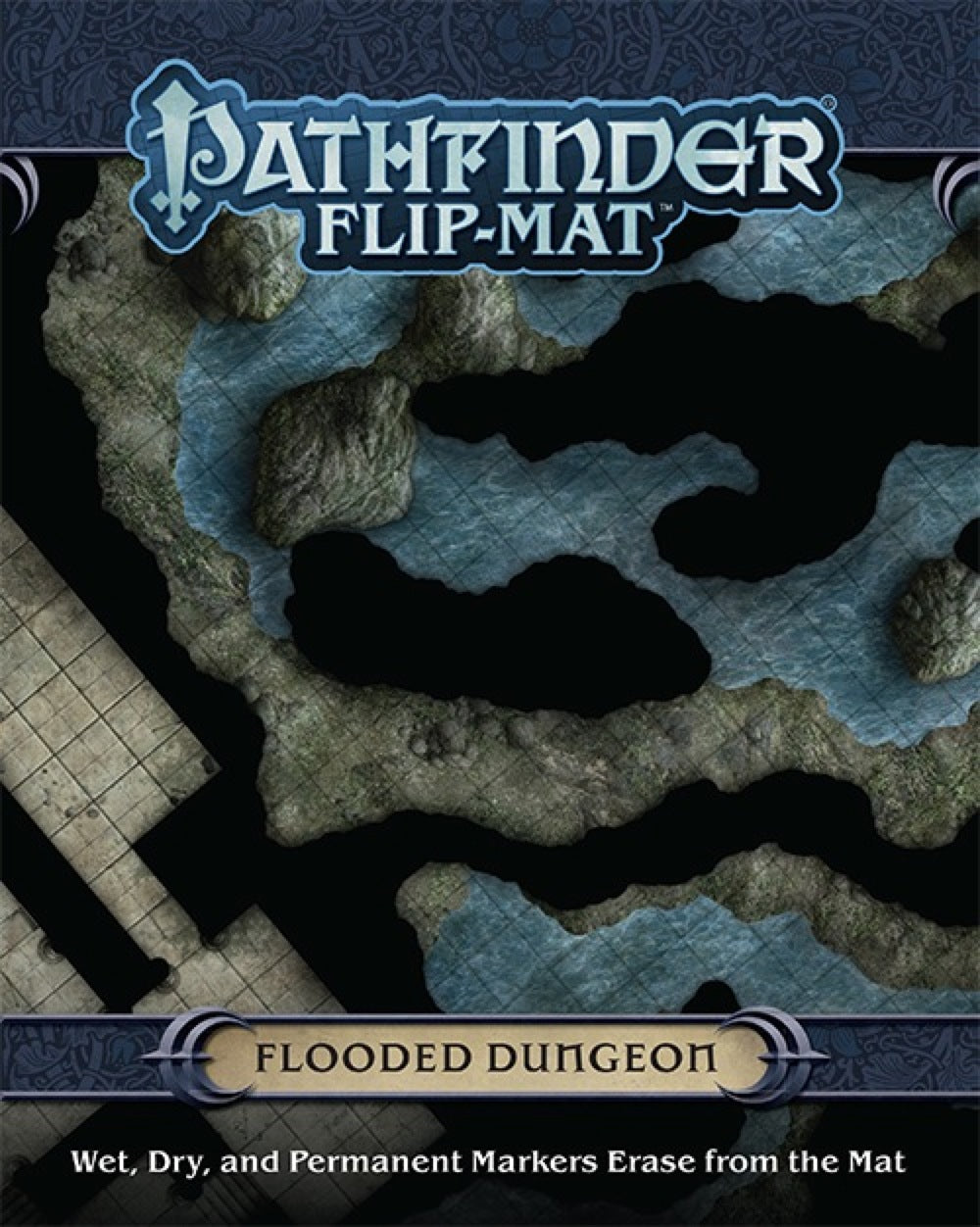 Pathfinder: Flip-Mat - Flooded Dungeon