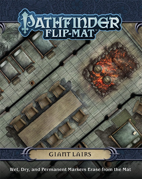Pathfinder: Flip-Mat - Giant Lairs