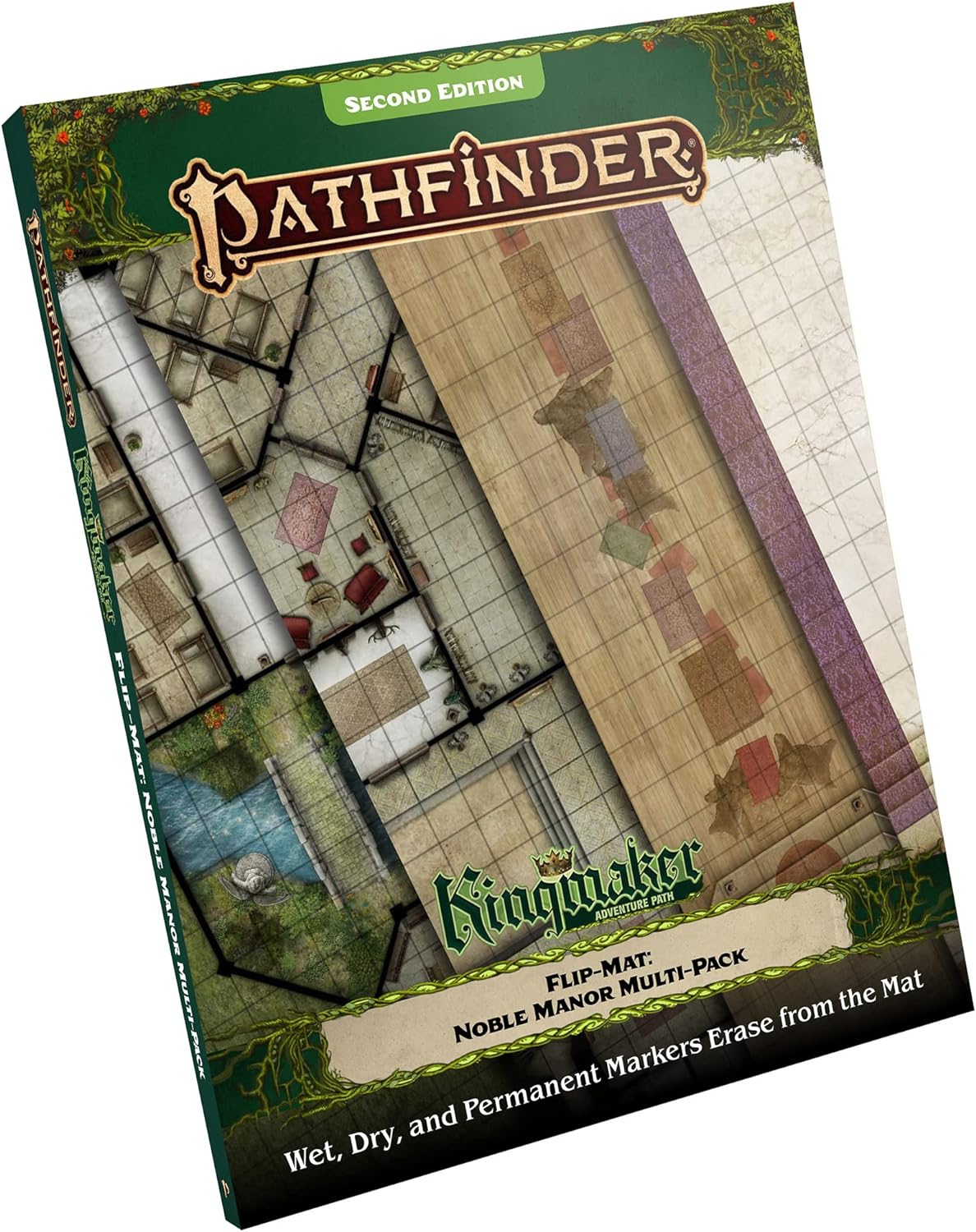 Pathfinder Second Edition: Flip-Mat - Kingmaker Noble Manor Multi-Pack