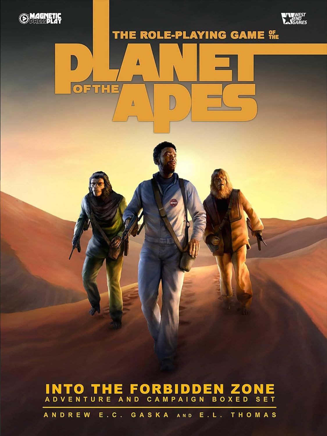 The Role-Playing Game of the Planet of the Apes: Into the Forbidden Zone Adventure & Campaign Boxed Set