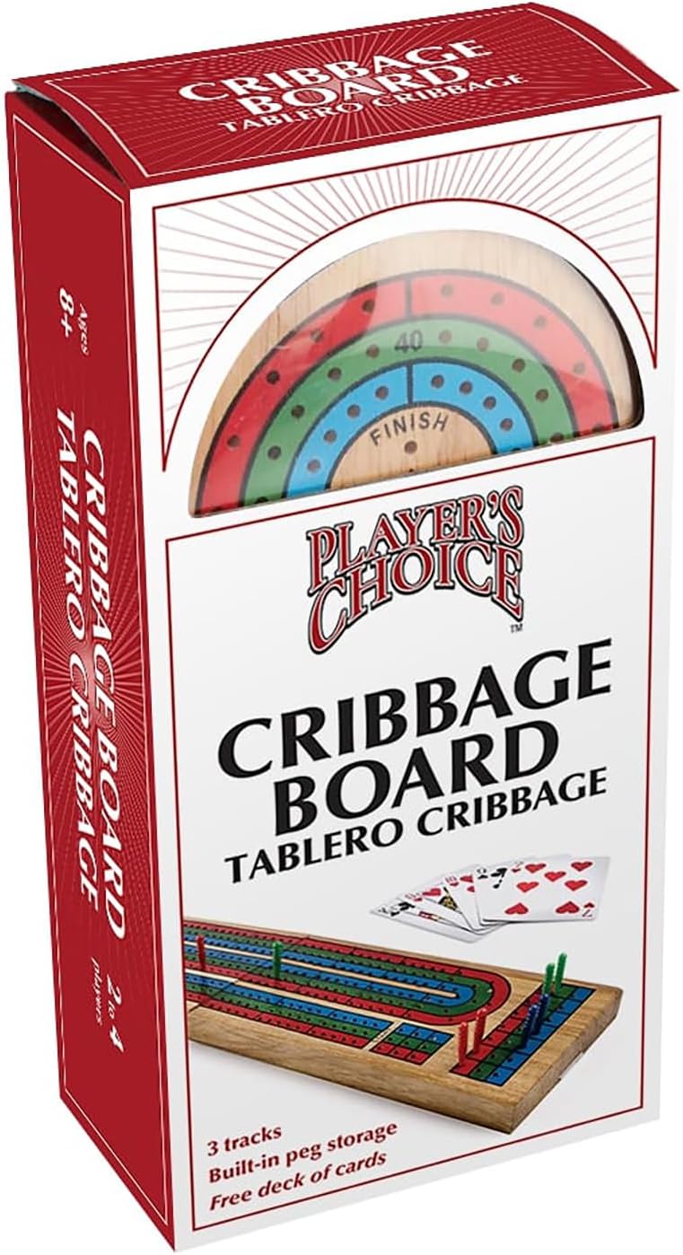 Player's Choice: Cribbage Board (3 Tracks)