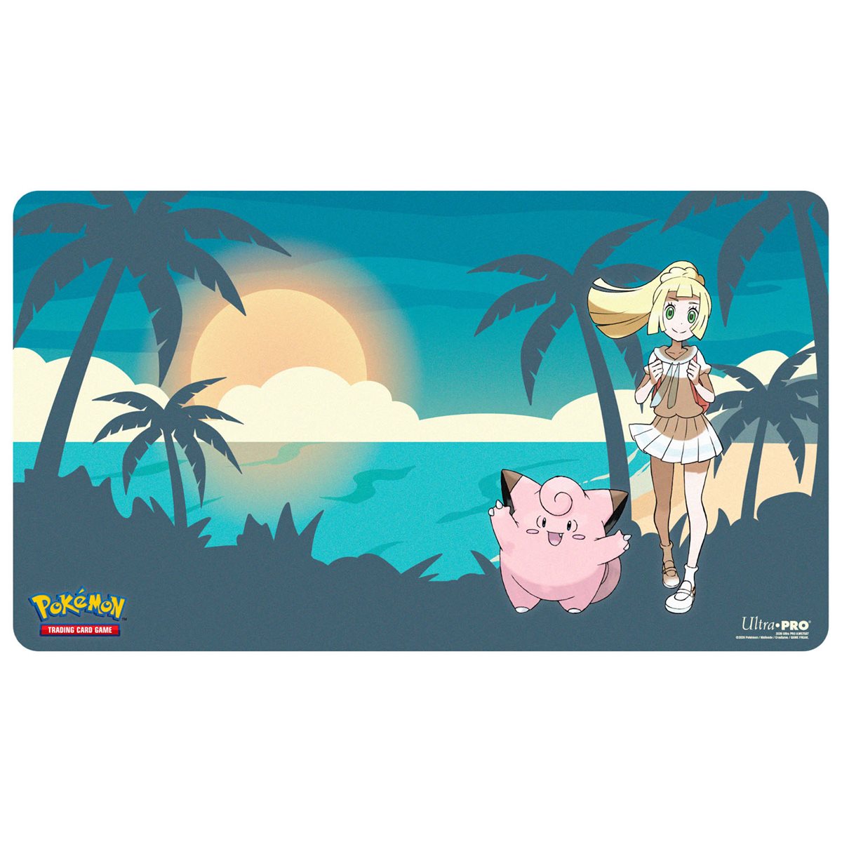 Pokemon: Playmat - Lillie and Clefairy