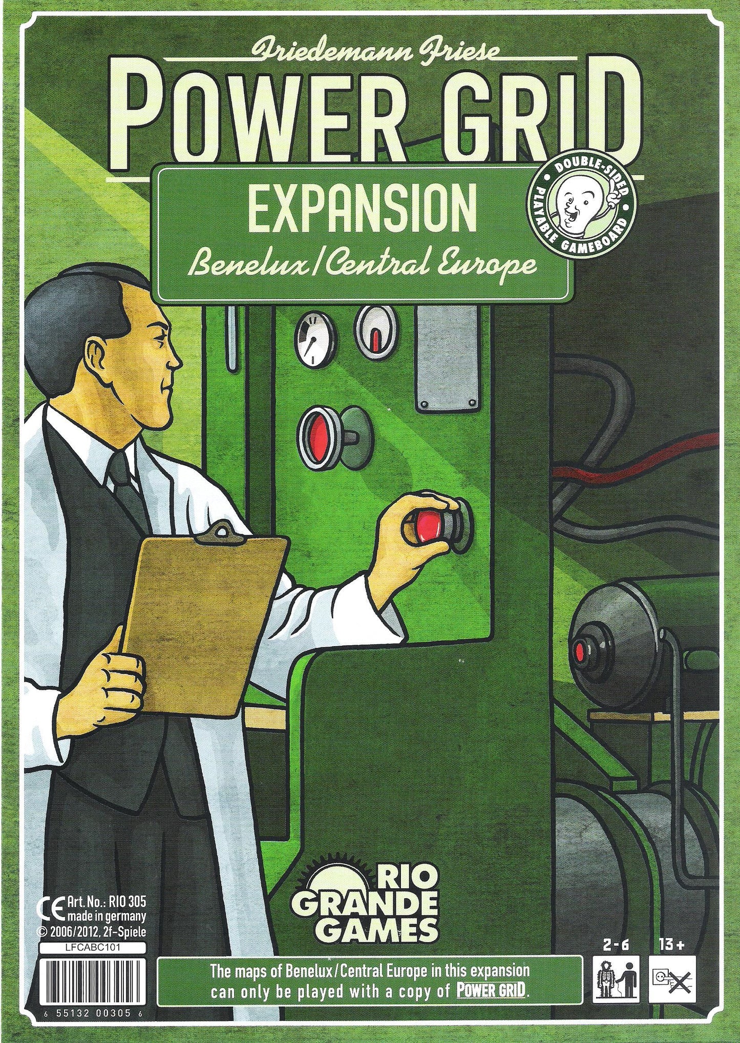 Power Grid (Recharged Edition): Benelux / Central Europe