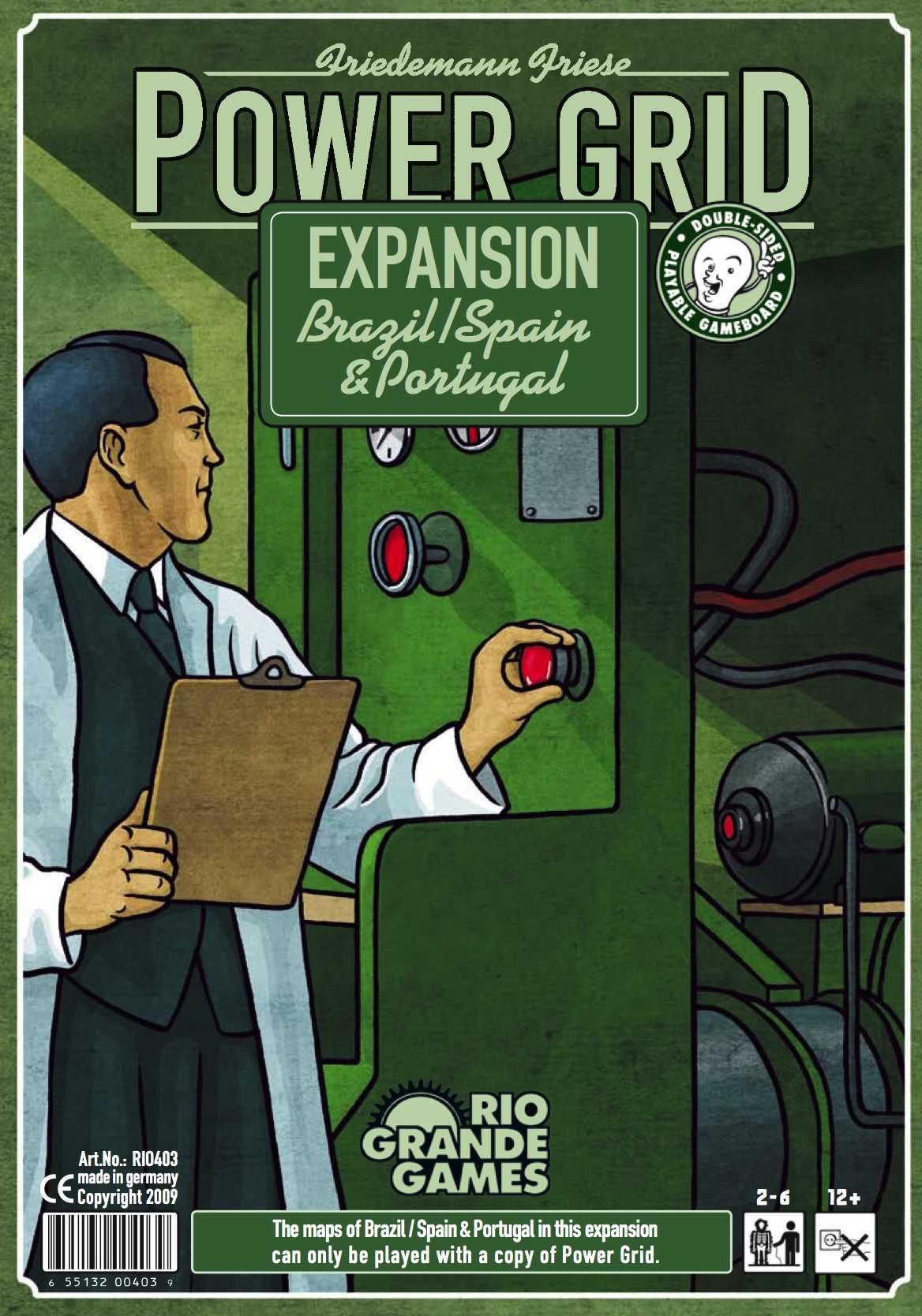 Power Grid (Recharged Version): Brazil / Spain & Portugal