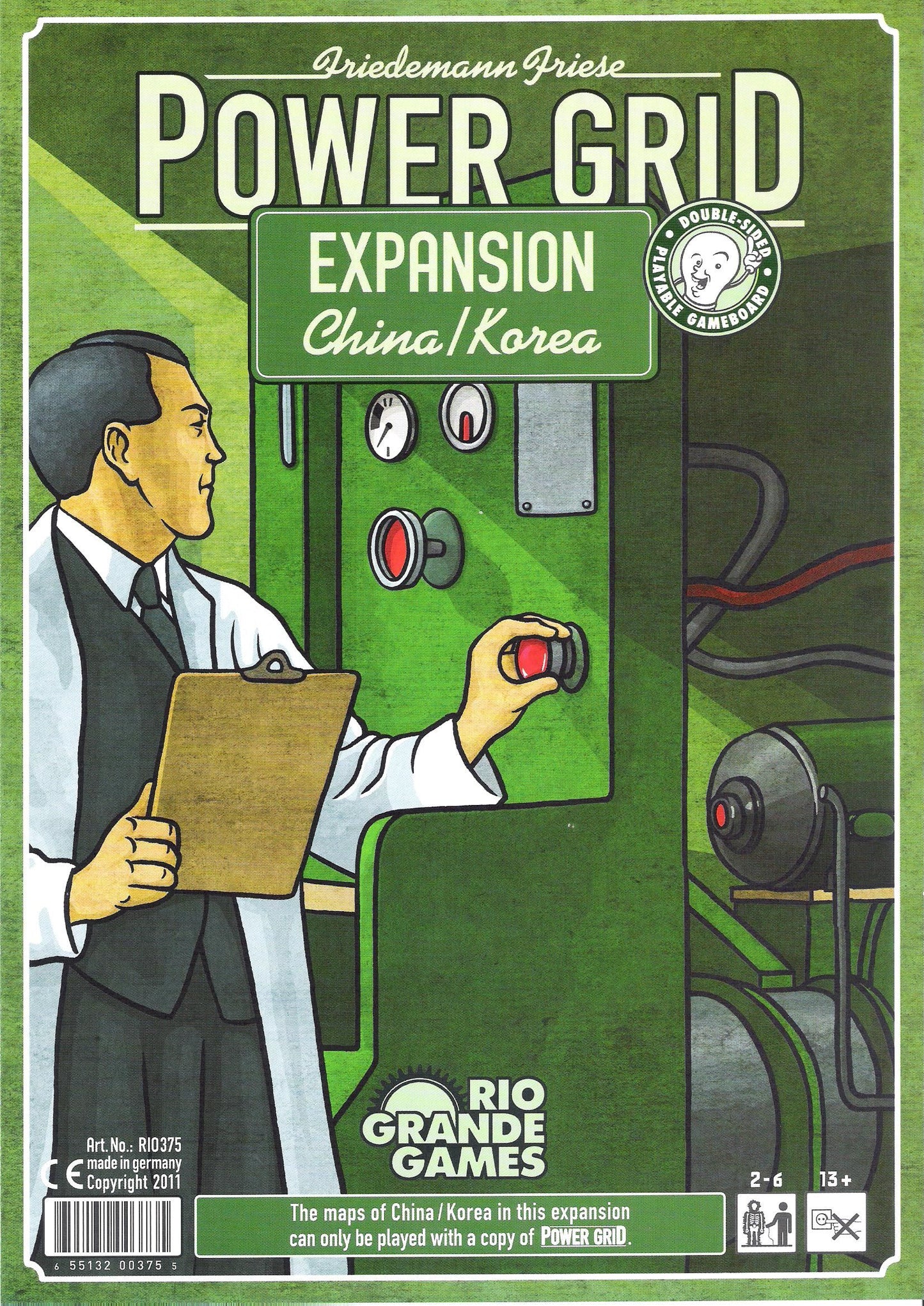 Power Grid (Recharged Edition): China / Korea