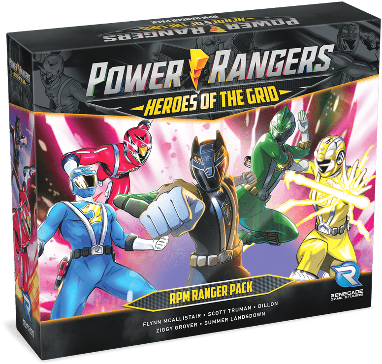 Power Rangers: Heroes of the Grid - RPM Ranger Pack
