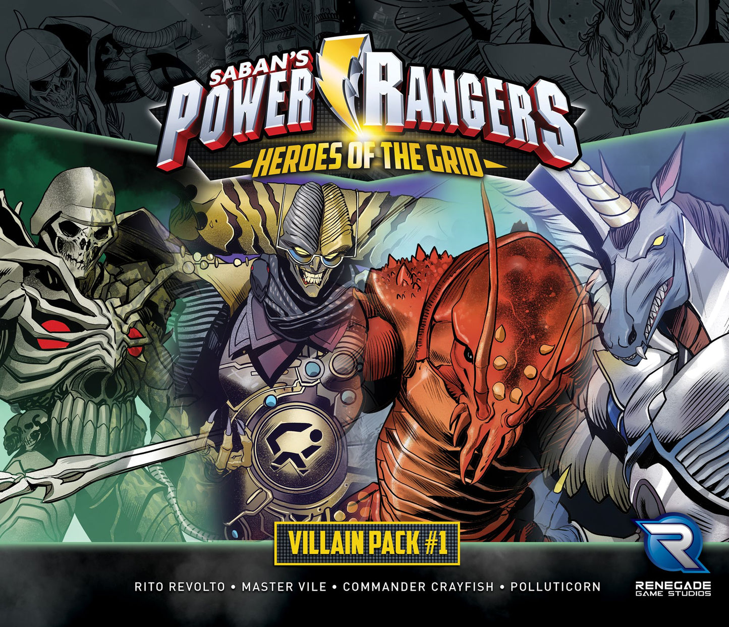 Power Rangers: Heroes of the Grid - Villain Pack #1