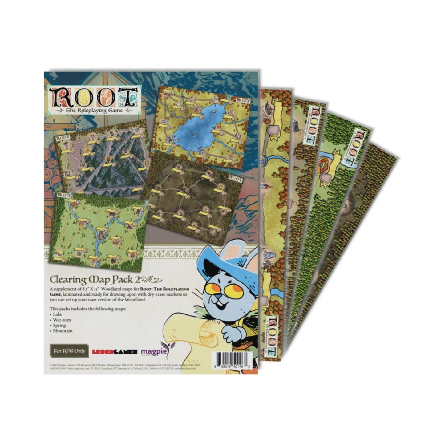 Root: The Roleplaying Game - Clearing Map Pack 2