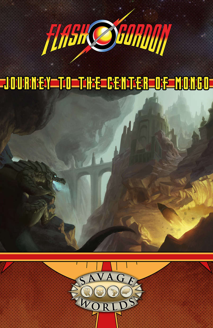 Savage Worlds: Flash Gordon - Journey to the Center of Mongo