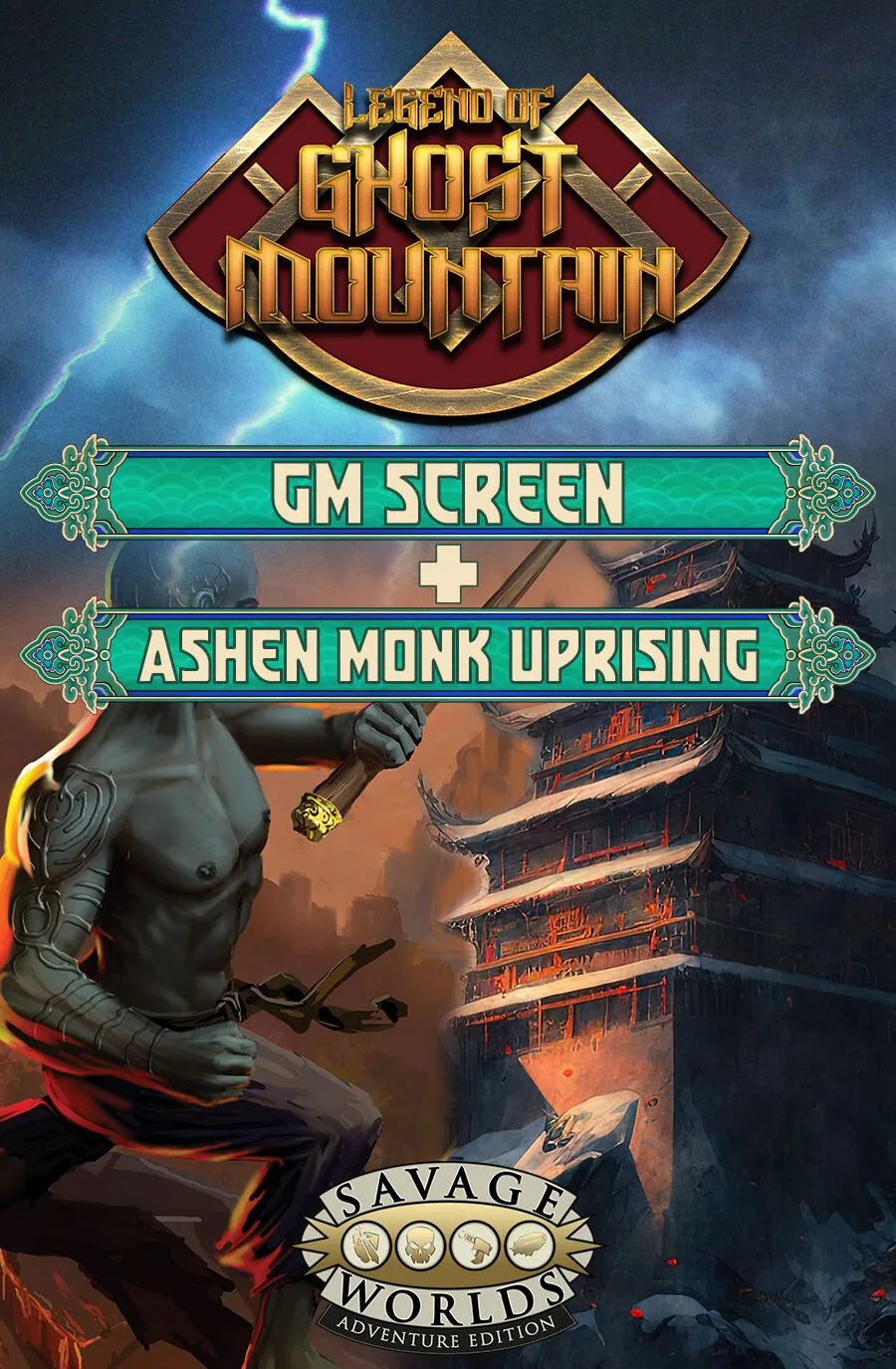 Savage Worlds: Legends of Ghost Mountain Gamemaster's Screen