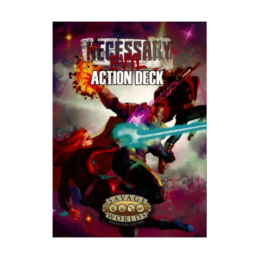 Necessary Evil: Action Deck (Savage Worlds)