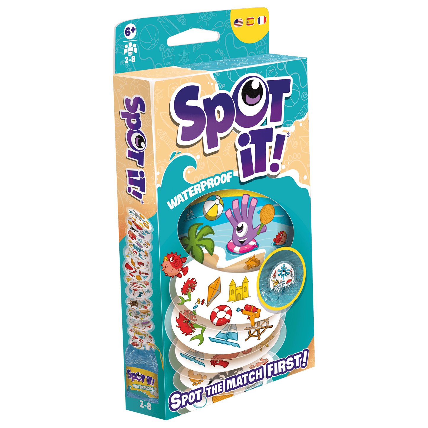 Spot It! Waterproof (Beach)