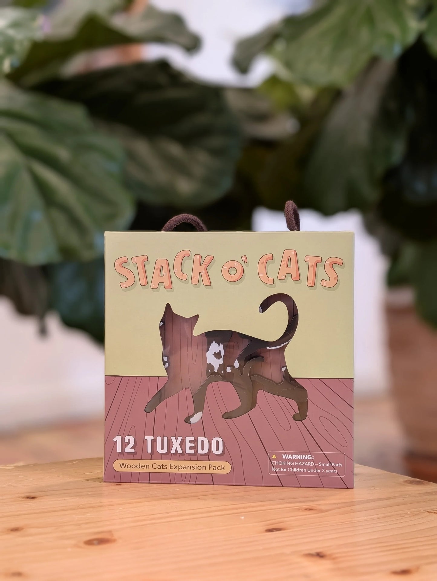 Stack O' Cats: 12 Tortoise Shell Wooden Cats Expansion Pack
