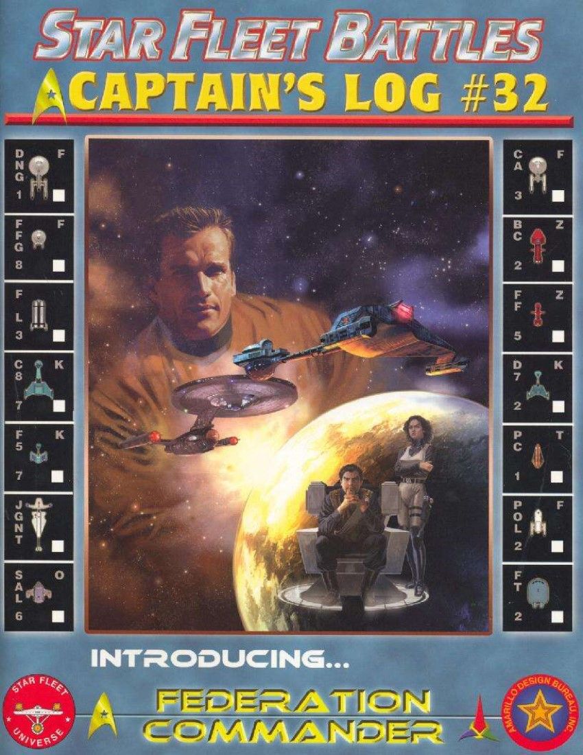 Star Fleet Battles: Captain's Log #32 - Introducing... Federation Commander