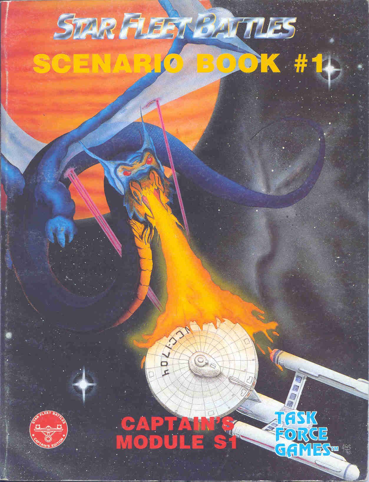 Star Fleet Battles: Scenario Book #1 (Captain's Module S1)
