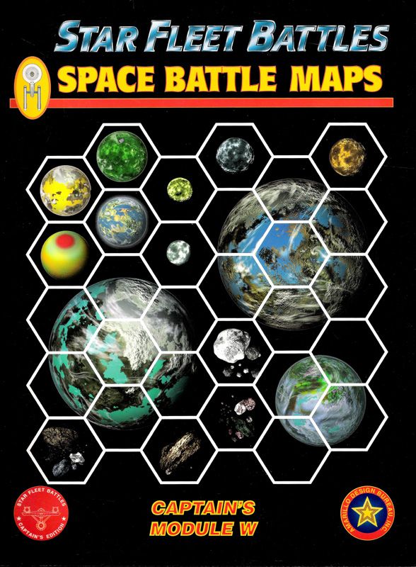 Star Fleet Battles: Space Battle Maps (Captain's Module W)